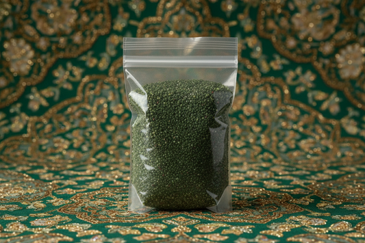 Grains de Salba couleur vert - 20g - سالبة لون أخضر